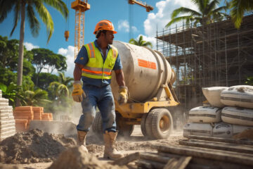 como fazer concreto na betoneira